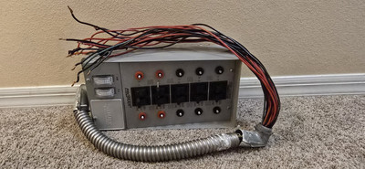 Reliance Controls 31410CRK Pro/Tran 10-Circuit 30 Amp Generator Transfer Switch