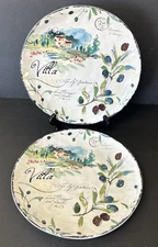 2 Dash Of That Villa Julie Paton Dinner Plates