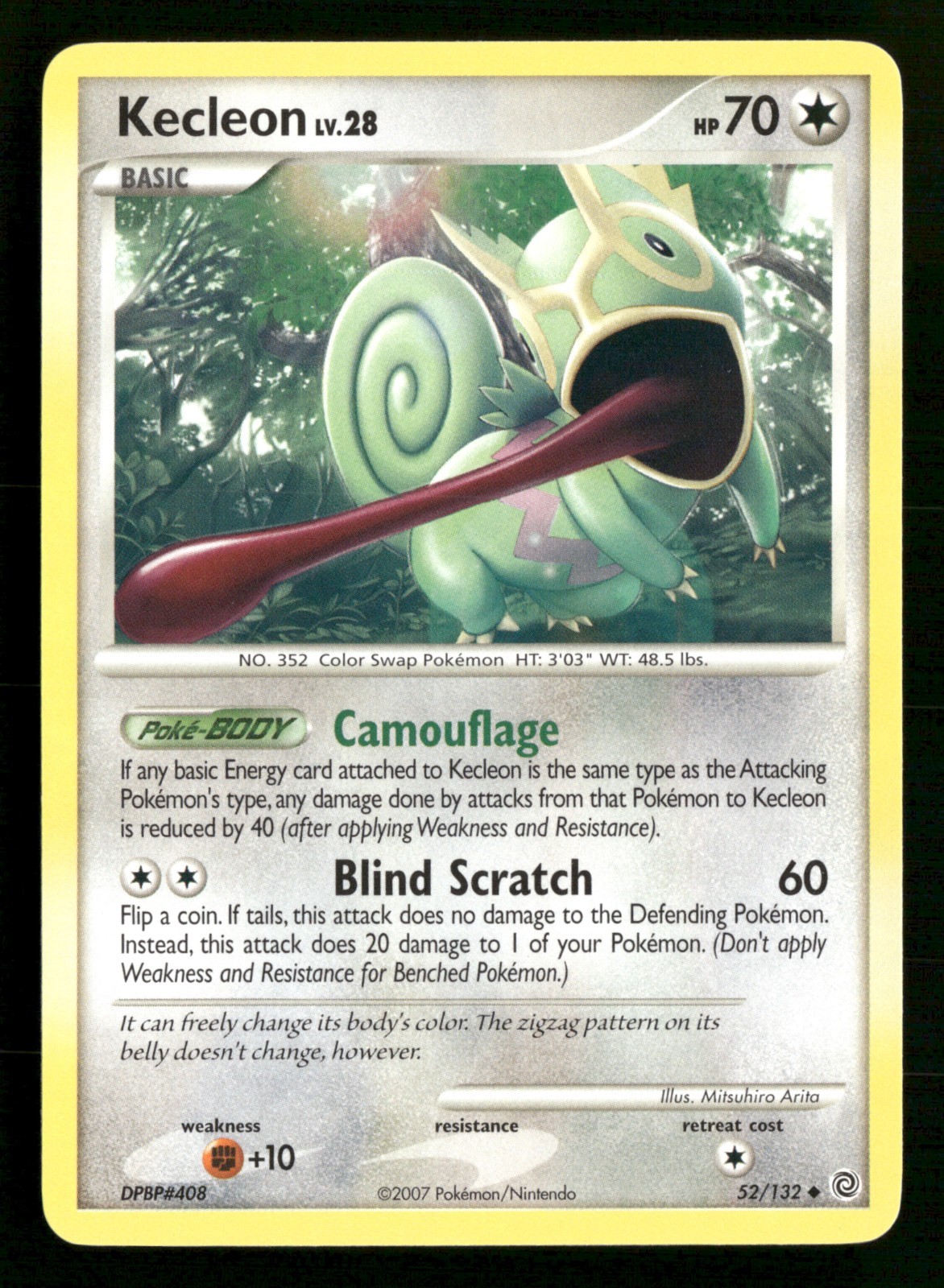 Kecleon - 52/132 - Uncommon - Secret Wonders - Pokemon Card - LP