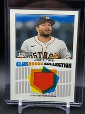Jose Altuve 2026 Heritage Clubhouse Collection Game Used Jersey - Astros