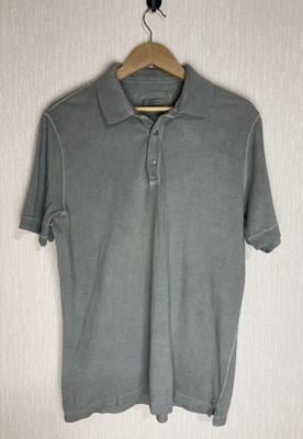 Falconeri Men's Polo Shirt Short Sleeve Garment Dyed Size XL