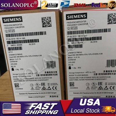 New Siemens 6SL3210-1SE14-1UA0 6SL32101SE141UA0 converter Power Module PM340