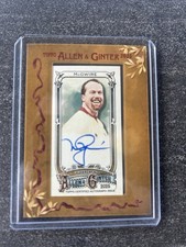2025 Topps Allen & Ginter - Framed Mini Autographs Mark McGwire #MA-MM (AU)