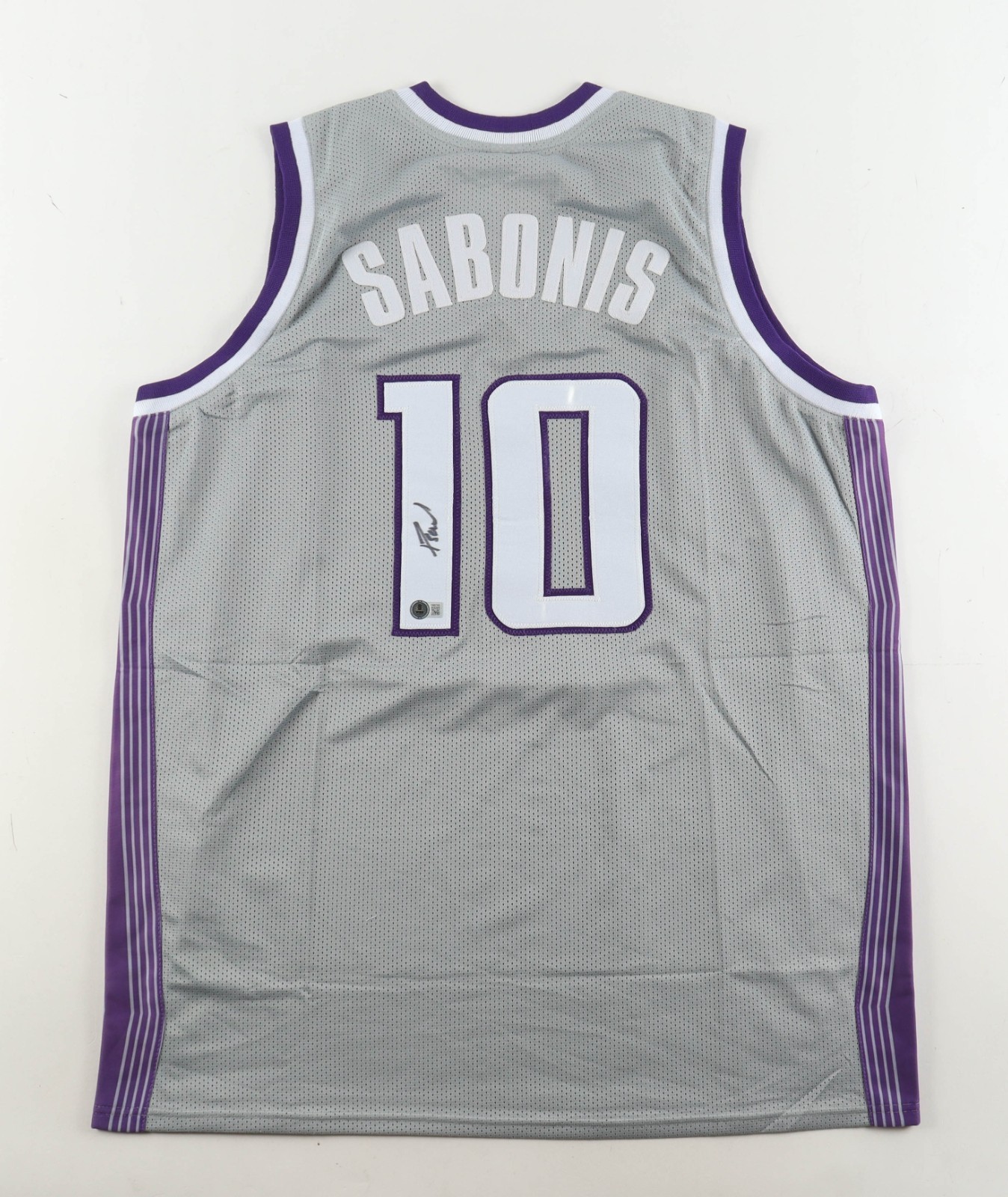 Domantas Sabonis Autographed Signed Sacramento Kings Jersey (Beckett) #11 Pck 2016 NBA Draft 