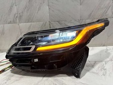 2018 2023 LAND ROVER RANGE ROVER VELAR HEADLIGHT ASSEMBLY OEM LH DRIVER SIDE LED