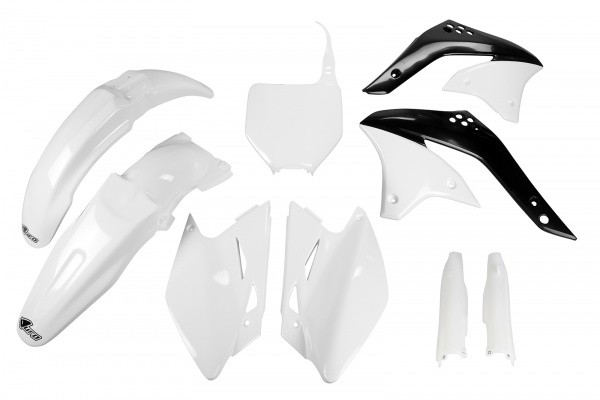Kawasaki KXF 450 2006 Ufo Plast Verkleidung Kunststoff Kit Full Weiß-image
