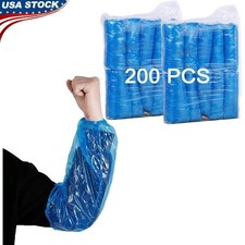 Disposable Arm Sleeve Covers Waterproof Plastic Food Handling Cleaning New