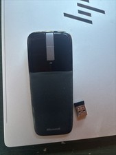Microsoft Arc Touch Wireless Mouse Foldable BlueTrack Gray Black NICE 