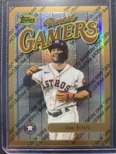 Jose Altuve FG 2023 Finest Flashbacks Protector Refractor 10/10 SSP #52 Astros