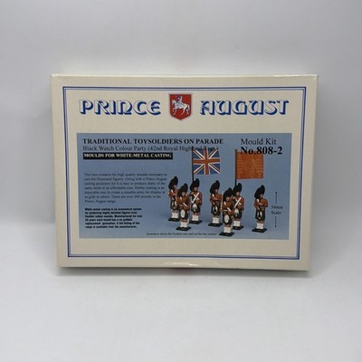 Prince August No. 808-2 Black Watch Colour Party 54mm Metal Casting Mould Kit