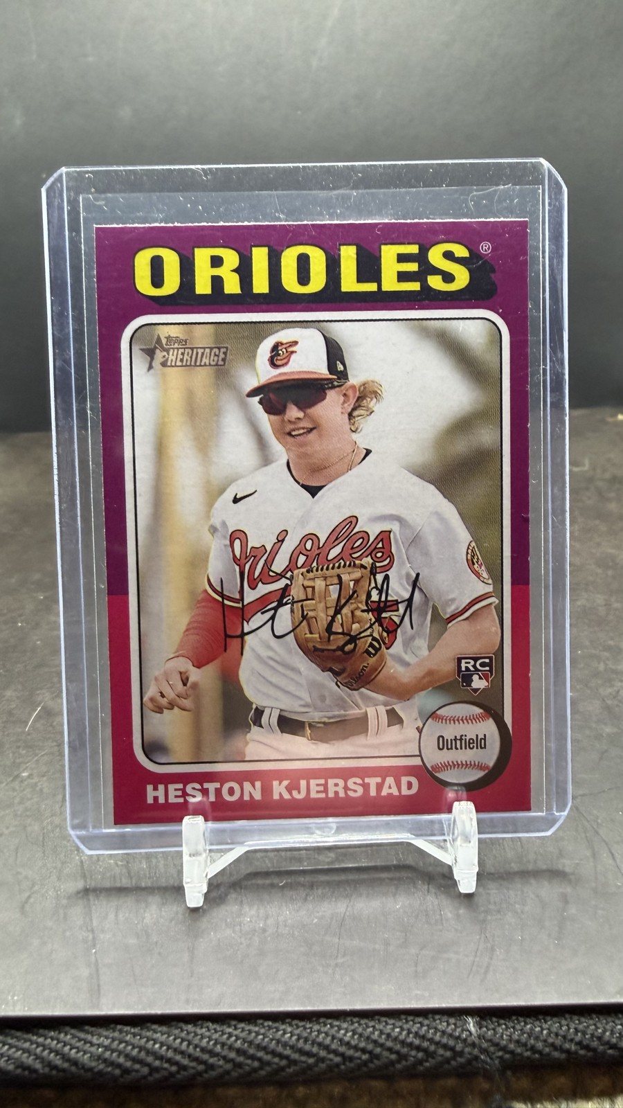 2024 Topps Heritage - Heston Kjerstad #327 (RC)