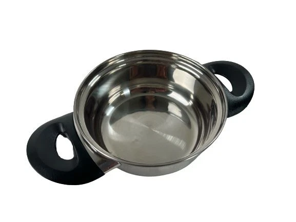 Casserole Pan with Glass Lid Home Cooking Camping Caravan Motorhome Hob - Image 3 of 4