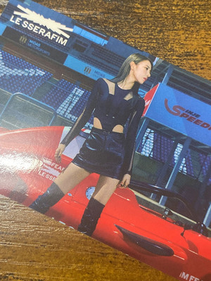 Sakura Le Sserafim Fearless Universal Music Official Bonus Sticker Kpop