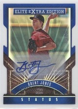 2015 Panini Elite Extra Edition 31/50 Brent Jones #134 Auto 0c2