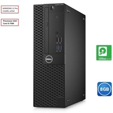 Ordinateur bureau TOP DELL Optiplex SFF 3050 Core i5-7500 / 8 Gb RAM / 500 Gb DD
