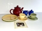 Brand New In Box Longaberger Woven Traditions Tea Party Set