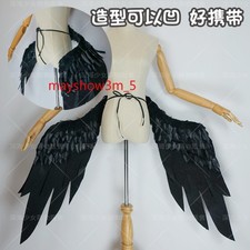 NEW Overlord Albedo Wings Foldable Cosplay Props Handmade Costume Accessories