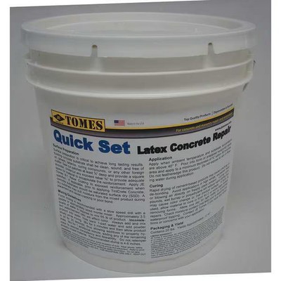 Je Tomes Concrete Repair Compound, Pail, Gray, Tomes C107-2 Je Tomes C107-2 50
