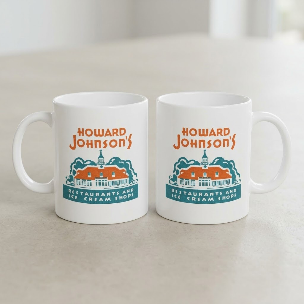 Vintage-Style Howard Johnson's Coffee Mug