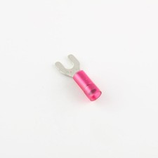 22-18 Ga. Nylon-Insulated Fork Terminals, 6 Stud - pack of 50 