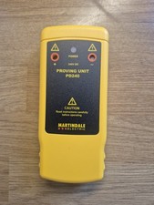 Martindale PD240 v Proving Unit Yellow