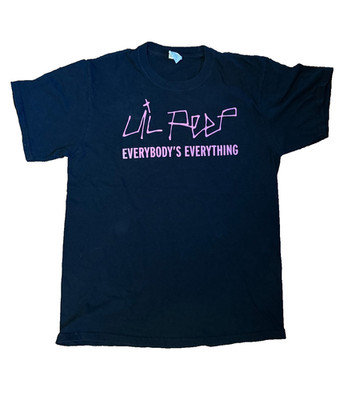 Lil Peep Everybodys Everything Documentary Premier Tee Black Medium Rare Promo