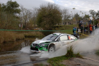 Matthew Wilson (GBR) Stobart M Sport WRTon the shakedown stage 2007 Photo