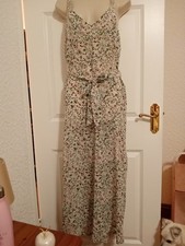 Wideleg Beach Cover-Up Scrappy Playsuit One Size 10 12  Floral Slightly Sheer