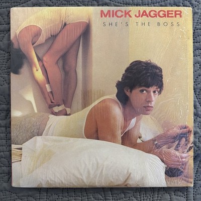 Mick Jagger- Shes The Boss Vinyl LP Columbia 1985 FC 39940 Rolling Stones SHRINK