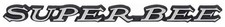Driver Or Passenger Side Fender Emblem Super Bee Amd Fits Coronet K-3504804