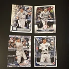 Bowman Aaron Judge New York Yankees 4-Card Lot Baseball Trading Cards