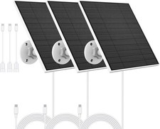 Panel for Eufy Outdoor Camera, 5W Solar Panel Charger Compatible with Eufycam, C