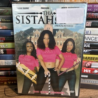 Tha Sistahood DVD College Sorority Dark Secrets Leah Raine Jamie Goodspeed - H