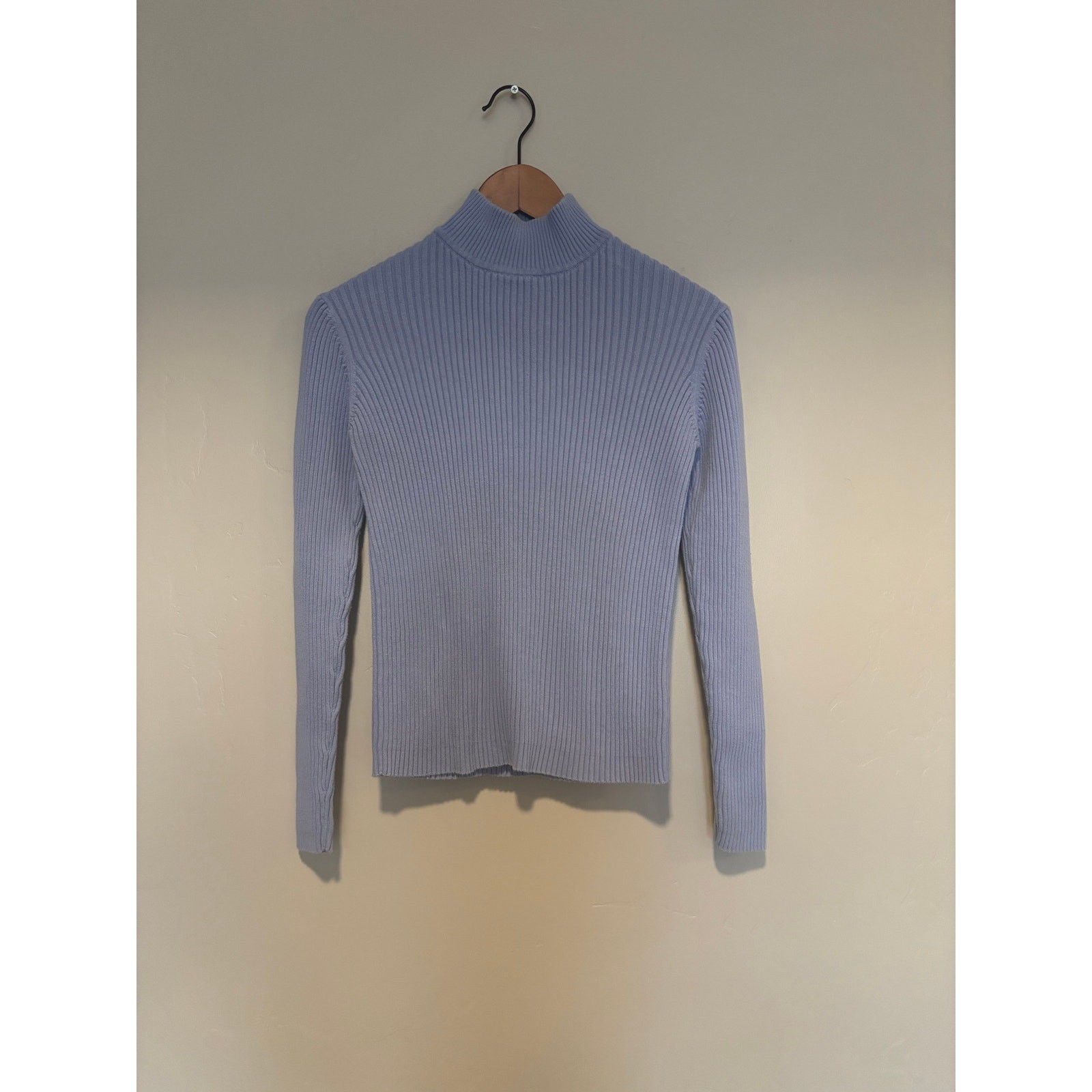 Croft & Barrow Blue Basic Turtle Neck Sweater Wom… - image 6