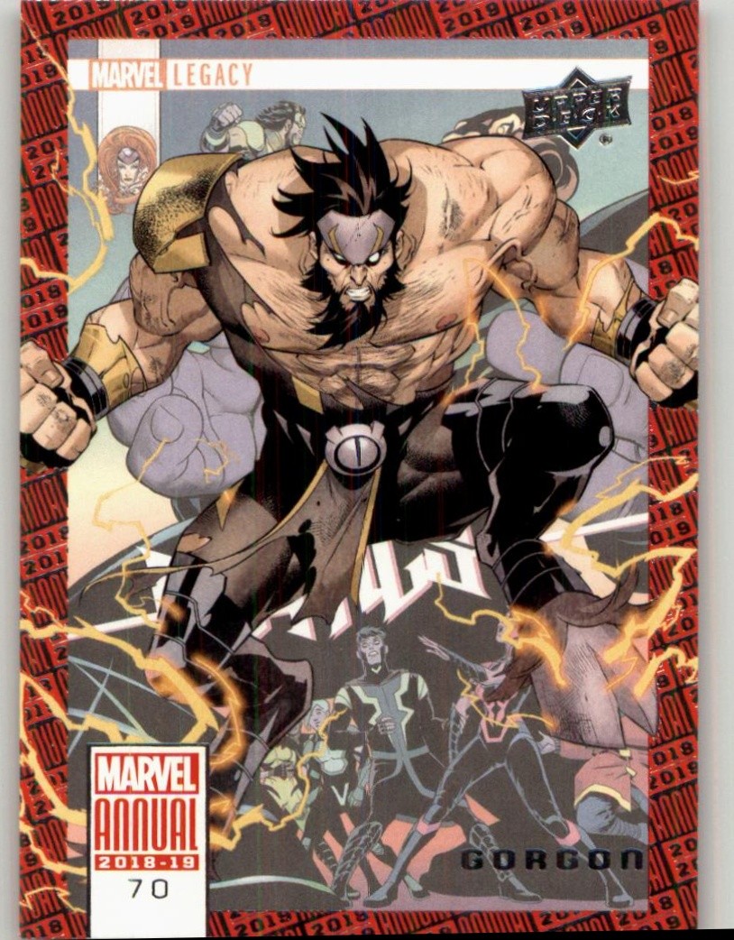 Gorgon 2018-19 Upper Deck Marvel Annual #70