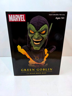 Green Goblin (1/2 Scale Resin Bust) Figur 25cm - Marvel Legends in 3D - 962/1000