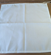 Cloth Napkins Reusable Stain Wrinkle Resistant 43x43cm Set of 12 White