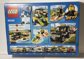 LEGO CITY 60058 SUV with Watercraft - NEW - FACTORY SEALED - RETIRED