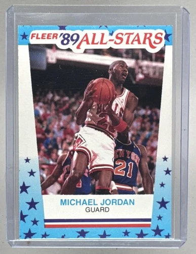 Michael Jordan 1989 Fleer #3 Stickers