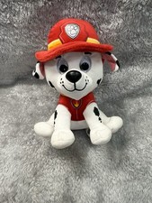 Paw Patrol Plush Marshall 7  Firefighter Dalmatian Dog Pup Stuffed