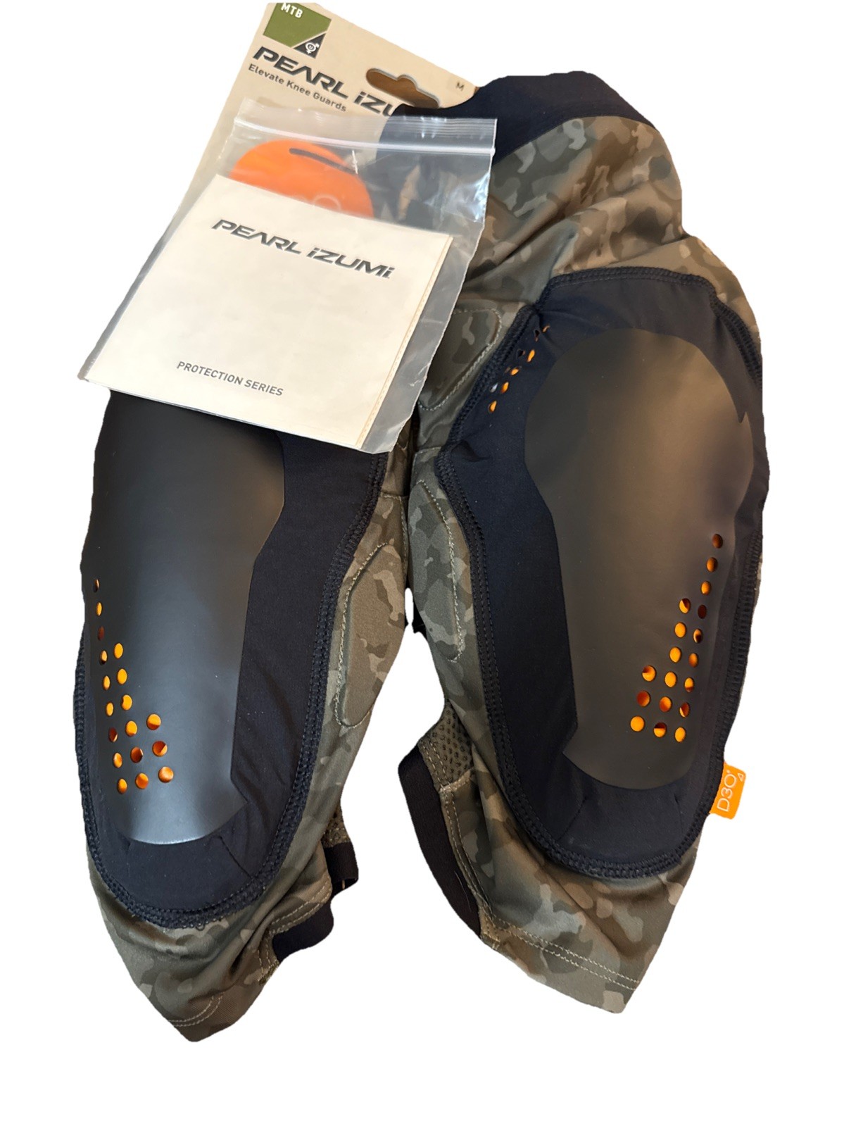 Pearl Izumi Elevate Mountain Biking Knee Guards Forest Camo 
