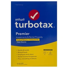 Intuit Turbotax Desktop Premier 2020