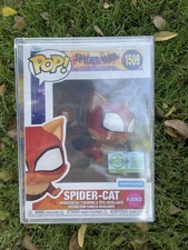 Funko POP! Ultra Flocked Spider Cat Spiderverse #1509 LE 5,000 IN HAND
