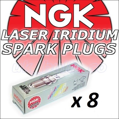 8 X NGK Iridium Zündkerzen Honda Civic 1.4 2006- Ima Hybrid Dsi LDA2 ILFR6J-11K
