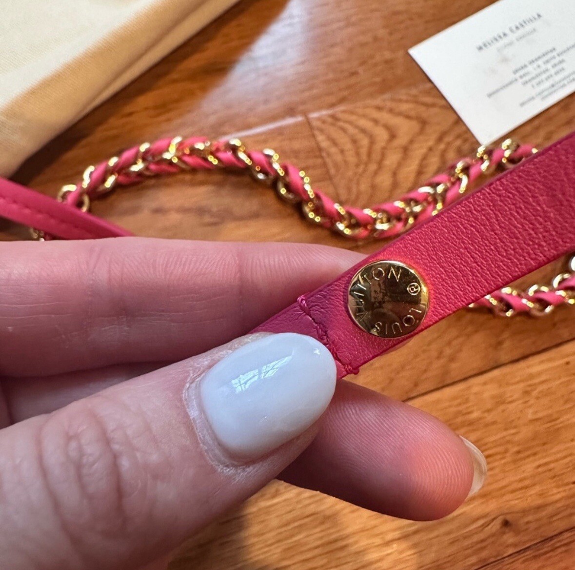NIB Louis Vuitton Lexington Pouch in Rose | eBay