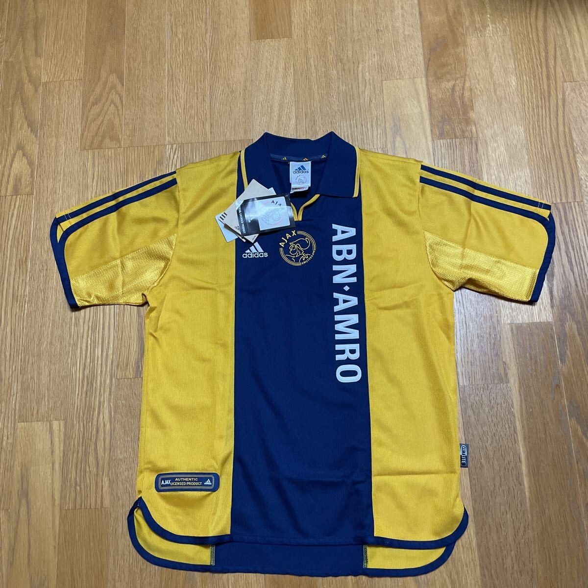 AJAX ABN AMRO 半袖　ユニフォーム　2000-2001 Oサイズ Vintage FC Ajax Amsterdam 2000-2001 Away Adidas Soccer