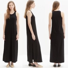 Madewell Black Maxi tank dress (Size: 0)