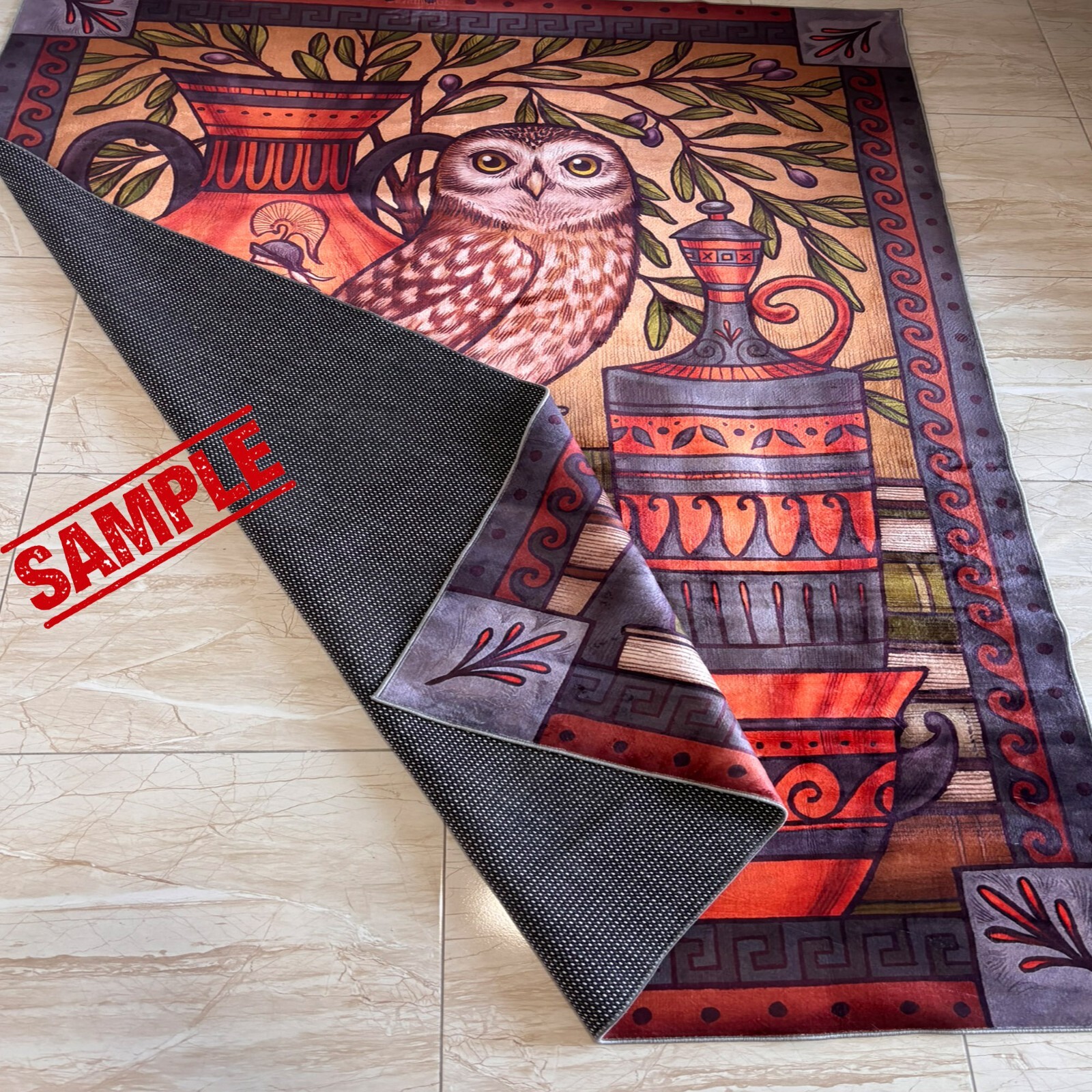 Big Lebowski Rug, Big Lebowski Area Rug, Dude Rug, Dude Area Rug