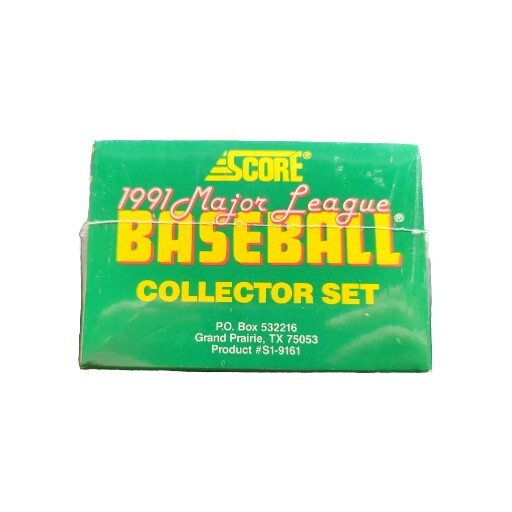その他 1991 MLB SCORE COLLECTOR SET 1991 Score Baseball Collector Set / 900 Cards / Factory