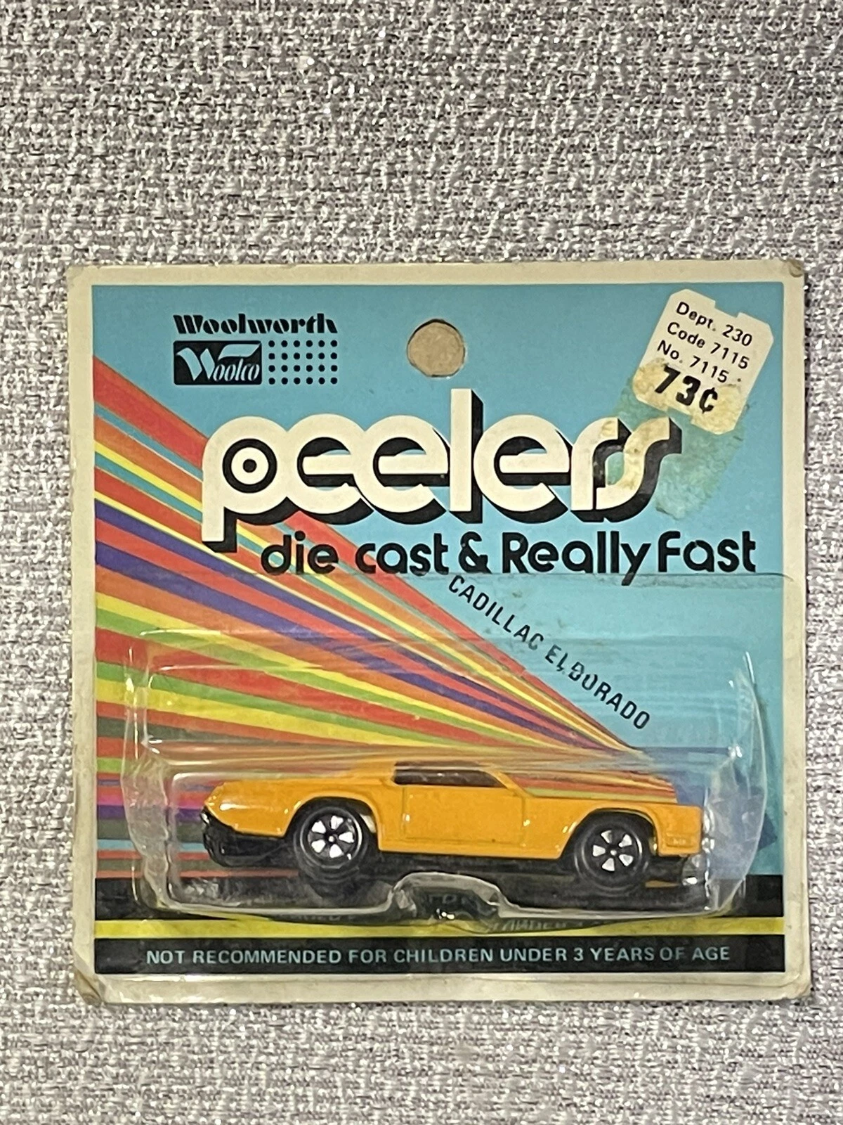 Vintage Playart Peelers Cadillac El Dorado Orange With Type 3 Wheels No. 7115
Opens in a new window